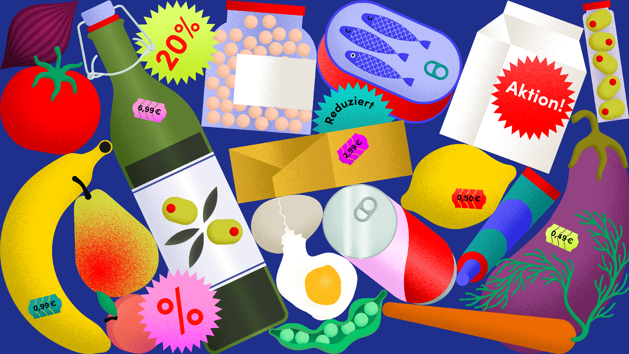 Julia-Schwarz-Illustration_DieZeit_Wocheneinkauf_content