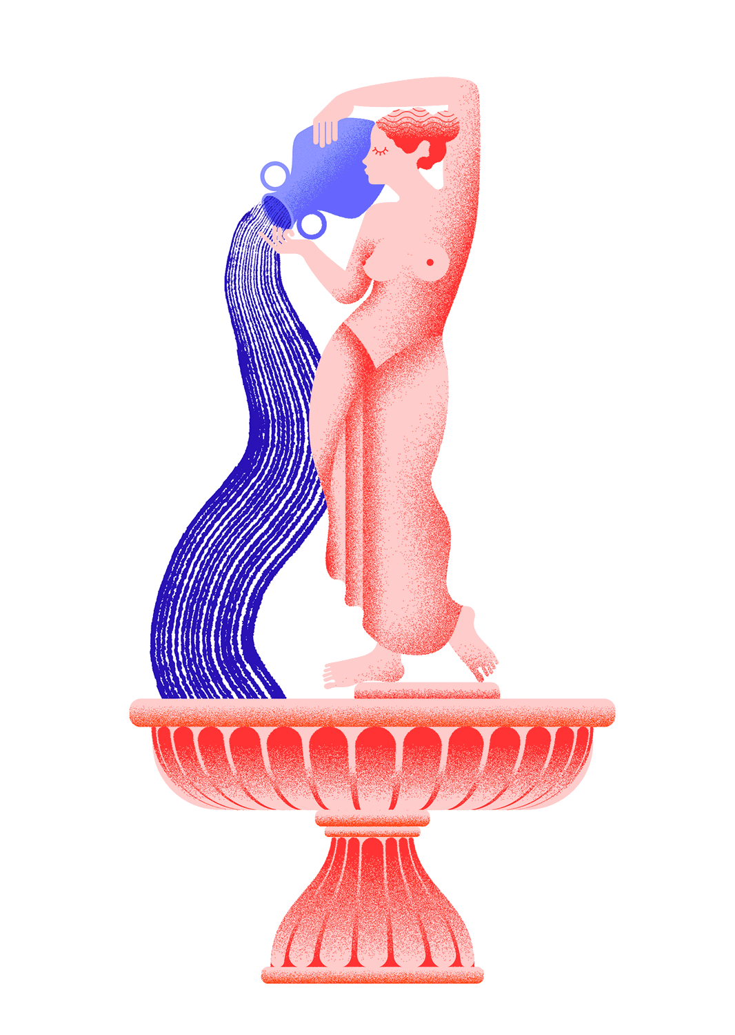 Julia-Schwarz-Illustration_Fontain_Woman